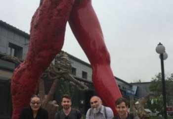 景區人字雕塑通用，陸地擺件，各類不銹鋼人字雕塑點擊