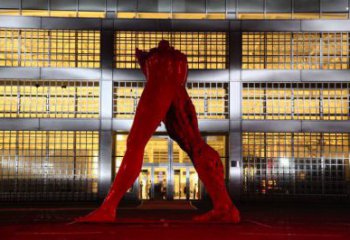 人字雕塑制造商，景觀雕塑，不銹鋼人字雕塑供給