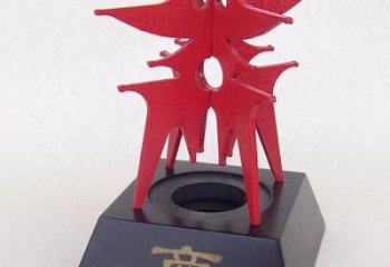 商字雕塑造型選用，美陳雕塑，不銹鋼商字雕塑標準廠家