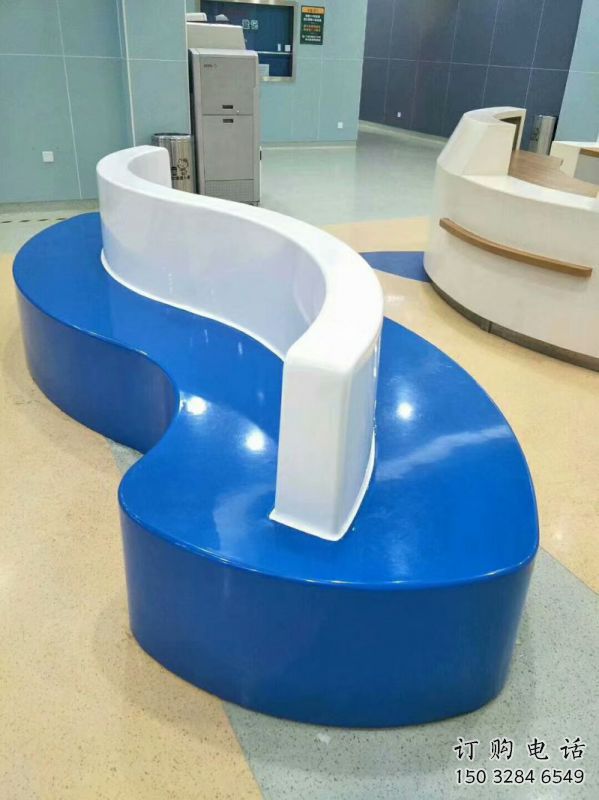 坐凳雕塑，幾何造型，幾何坐凳雕塑制作