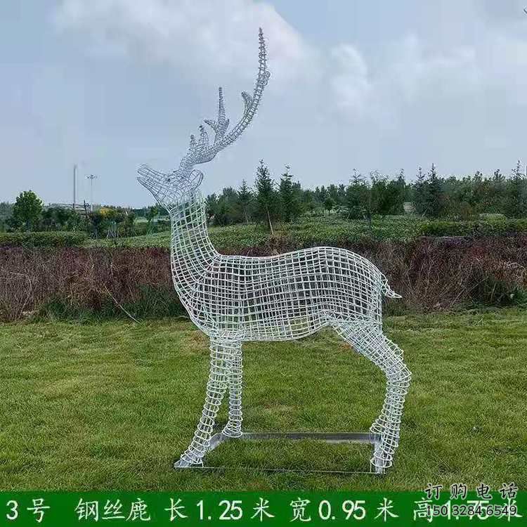 廣場梅花鹿雕塑供求，露天雕塑，燈光梅花鹿雕塑標(biāo)準(zhǔn)