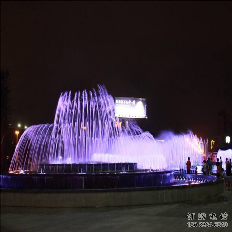 生產(chǎn)噴泉雕塑，燈光數(shù)控效果，公園噴泉雕塑廠
