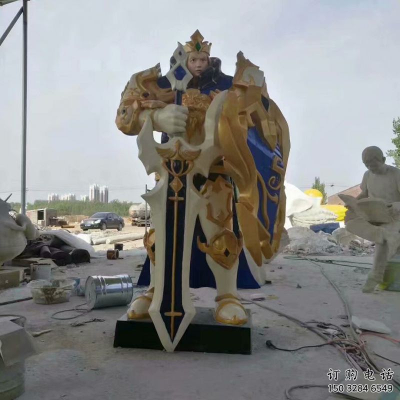 店門口機(jī)器人雕塑