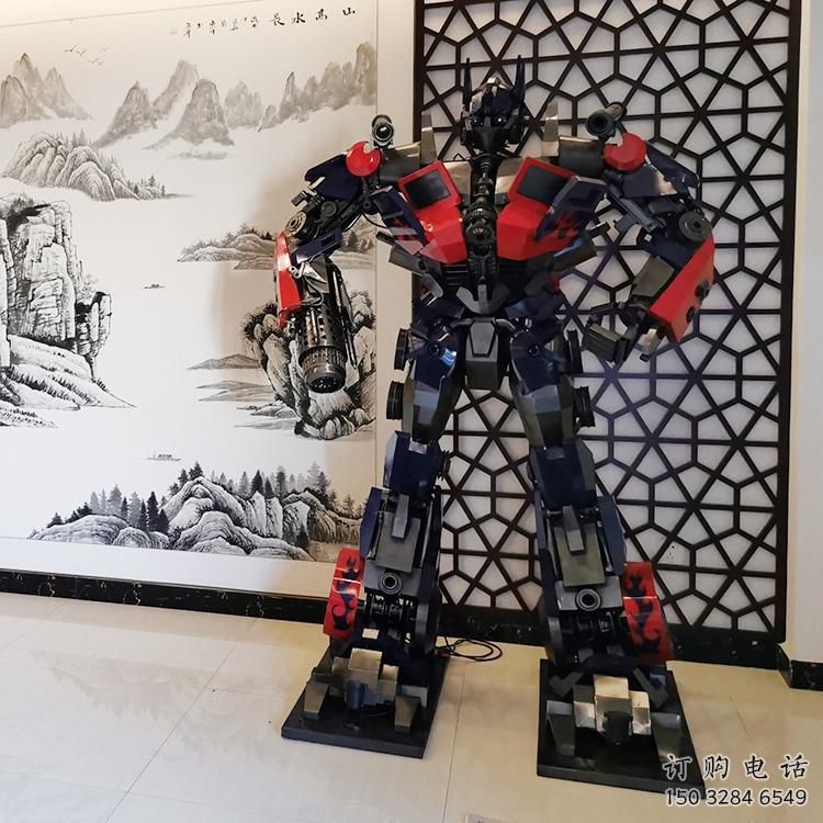 動漫城擎天柱雕塑