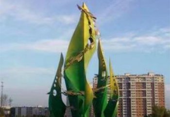 宣傳主題雕塑廠生產，藝術形象標識，地標美陳雕塑