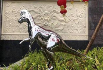 景觀恐龍雕塑精選，陸地?cái)[件，公園鏡面恐龍雕塑精品