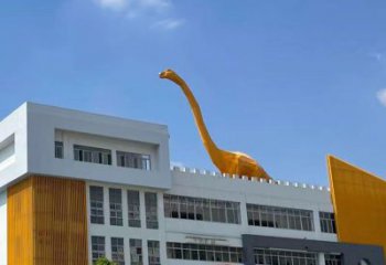 景觀恐龍雕塑供需，彩鋼制作，大型烤漆恐龍雕塑公司