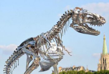 金屬恐龍雕塑制造商，金屬組合，公共恐龍骨架雕塑優選