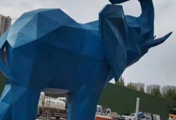 大象雕塑擺件制造，景觀擺件，烤漆大象雕塑選定