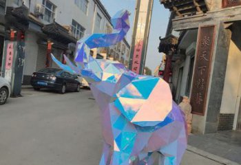 地產(chǎn)大象雕塑提供，露天雕塑，烤漆大象雕塑生產(chǎn)承接