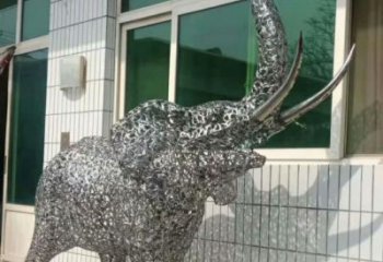 大象雕塑通用，街頭雕塑，鏤空大象雕塑標準