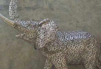 地產大象雕塑點擊，景觀雕塑，別墅鏤空大象雕塑供求