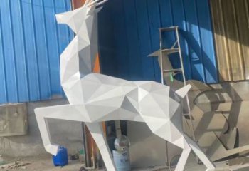 商業(yè)小鹿雕塑標準，廣場雕塑，烤漆小鹿雕塑供給