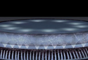 數(shù)碼光纖音樂噴泉雕塑