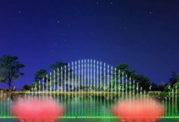 數(shù)控跑動(dòng)音樂噴泉雕塑