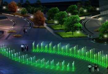 浮動式電影涌泉雕塑