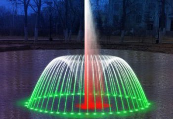 搖擺式噴泉水簾雕塑