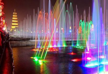 公園波光噴泉雕塑，噴泉雕塑承接