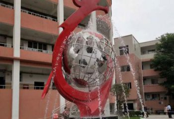 龍雕塑，噴水龍雕塑，不銹鋼龍噴水雕塑廠家