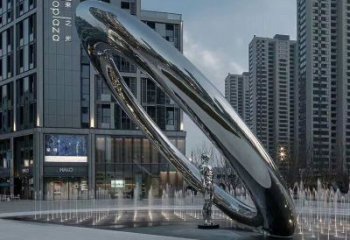 制作圓環雕塑，噴泉組合體，旱地圓環噴泉雕塑類型