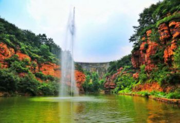 水景藝術吶喊噴泉雕塑，聲控模式配置