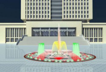 水景高噴搖擺噴泉雕塑，循環噴水模式噴泉雕塑預定