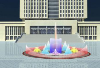 水景冷霧搖擺噴泉雕塑，循環噴水模式噴泉雕塑承接