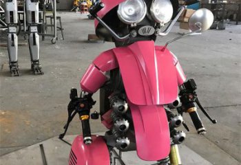 戶外機器人雕塑