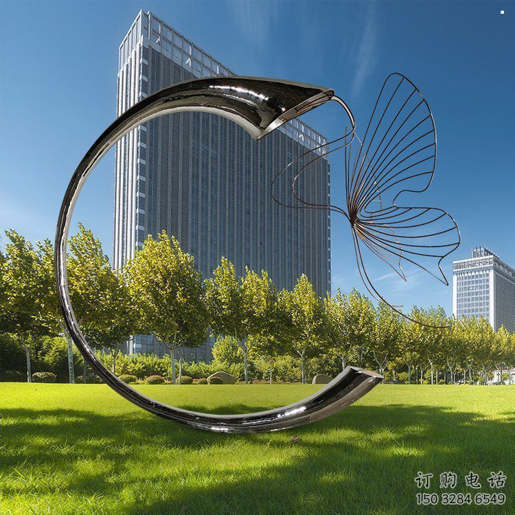 異形喇叭花雕塑