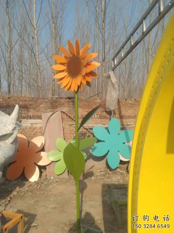 廣場太陽花雕塑供求，露天雕塑，城市太陽花雕塑標準