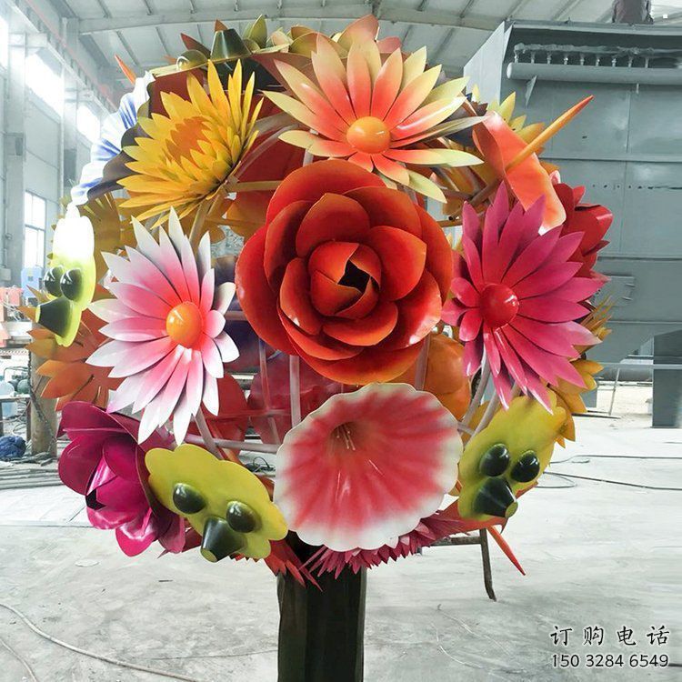 花球雕塑定價，景觀概念