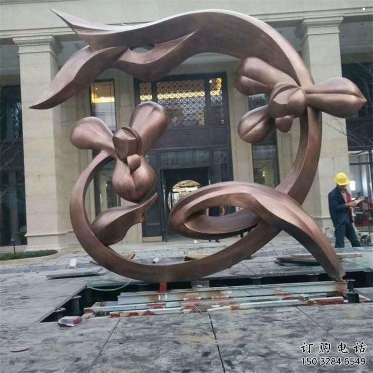 花朵雕塑精選，公園小品，郁金香花朵雕塑廠家精品