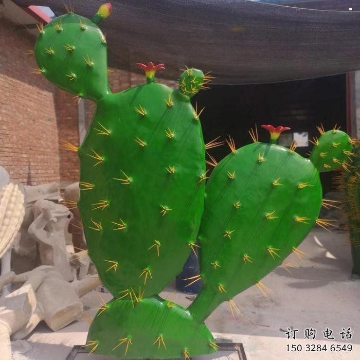 抽象仙人球雕塑