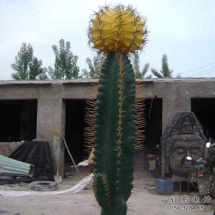 仿真仙人球雕塑
