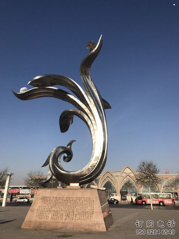 房地產蘭花雕塑