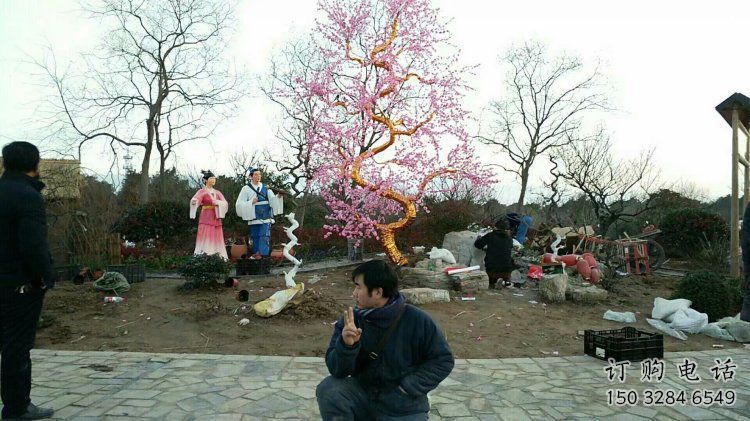 梧桐花雕塑制造廠家，歐式風(fēng)格，梧桐花雕塑供給