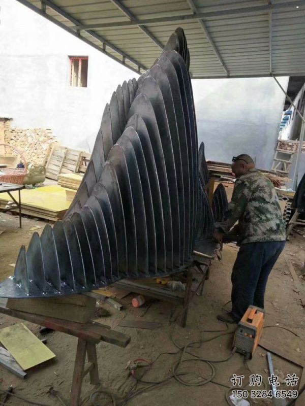 幾何假山雕塑，室外軟裝，景區假山雕塑供應商