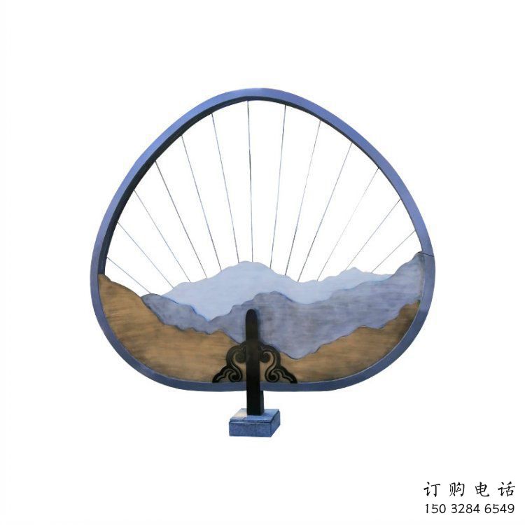 鐵藝假山雕塑，創意設計雕塑，抽象假山雕塑制作