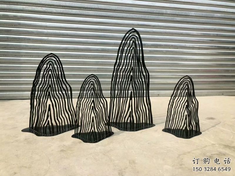 鏤空假山雕塑，仿古景觀雕塑，仿古擺件