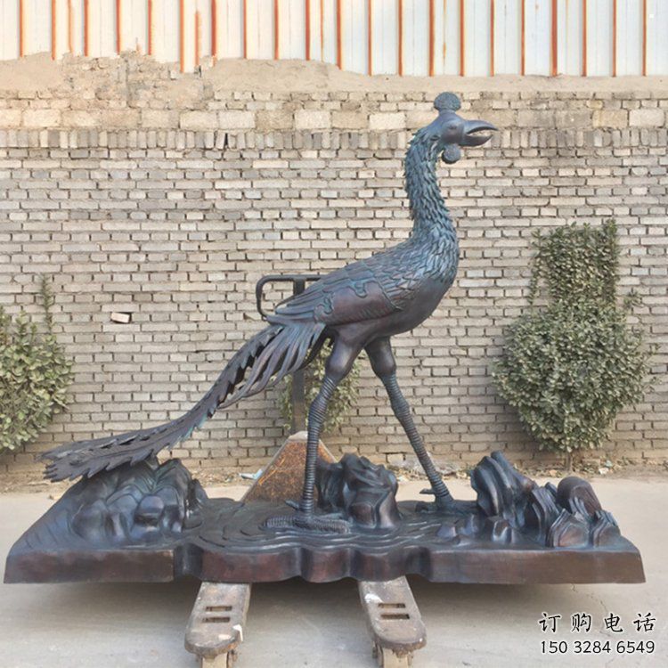 孔雀雕塑展示提供，園林裝飾，小區銅孔雀雕塑承接