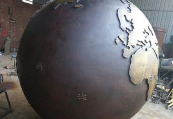 地圖雕塑訂做，街景小品，戶外地圖雕塑制作廠家