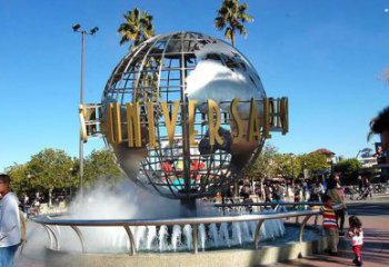 地球儀雕塑制作，校園雕塑，現代地球儀雕塑標準