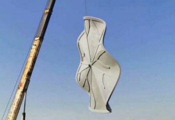 住宅小區(qū)荷葉雕塑