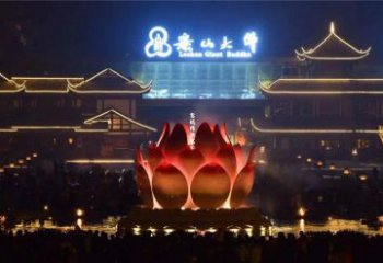 蓮花雕塑定做，公園小品，不銹鋼蓮花噴泉雕塑供應(yīng)