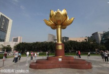 蓮花雕塑精選，街景小品，景觀銅蓮花雕塑指用廠家