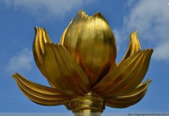 步行街紫荊花雕塑