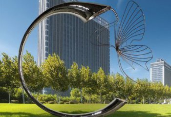 異形喇叭花雕塑