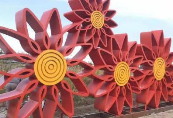 大型向日葵雕塑