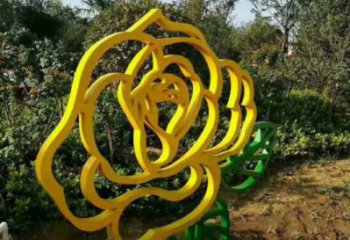 房地產(chǎn)月季花雕塑