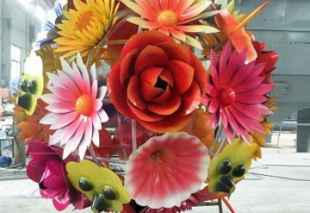 花球雕塑定價(jià)，景觀概念